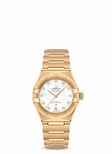 Omega Constellation Manhattan 29 Co-Axial Master Chronometer Yellow Gold / MOP 131.50.29.20.55.002 (13150292055002)